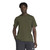 Adidas Mens Train Essentials Feel Ready 3-Stripes Tee Night Cargo Adidas Mens Train Essentials Feel Ready 3-Stripes Tee Night Cargo