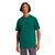 Adidas Mens Small Logo Single Jersey Tee Collegiate Green/Black