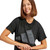 Adidas Womens Winners Tee Black/White