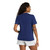 Adidas Womens Collegiate Graphic Tee Dark Blue