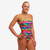 Funkita Womens Single Strap Swimsuit Free Foliage