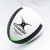 Gilbert Rebounder Rugby Ball Size 5 Black/Green