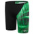 Speedo Boys Linear Lava Jammer Swim Shorts Black/Team Bright Green