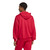Adidas Mens FeelCozy Hoodie Active Maroon/White
