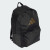Adidas Unisex Classic 3 Bars Backpack Black/Gold Metallic