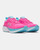 Under Armour® Youth Assert 11 Running Shoes Pink Rave/Fresco Blue/Iridescent