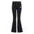 Adidas Girls Glam Flare Pants Black/Silver Metallic