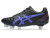 Asics Unisex Lethal Tackle Soft Ground Boots Black/Cobalt Burst