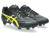 Asics Unisex Lethal Speed ST v3 Soft Ground Boots Black/Lemon Grass