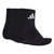 Adidas Unisex Cushioned Sportswear Ankle Socks 3 Pack Black/Black/White
