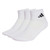 Adidas Unisex Cushioned Sportswear Ankle Socks 3 Pack White/White/Black