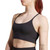 Adidas Womens All Me Rib Light Support Sports Bra Black