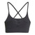 Adidas Womens All Me Rib Light Support Sports Bra Black