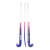 Kookaburra Street Burst L-Bow Composite Hockey Stick Purple/Pink/Black