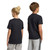 Adidas Youth Football Graphic Tee Black/Pale Blue