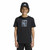 Adidas Youth Football Graphic Tee Black/Pale Blue