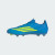 Adidas Unisex F50 League Firm Ground Boots Lucid Ray Blue/Team Solar Yellow 2/Lucid Aquamarine