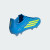 Adidas Unisex F50 League Firm Ground Boots Lucid Ray Blue/Team Solar Yellow 2/Lucid Aquamarine