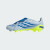 Adidas Youth Predator League Folding Tongue Firm Ground Boots Crystal Sky/Ray Blue/Team Solar Yellow 2