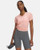 Under Armour® Womens Tech Twist V-Neck Tee Posh Pink/White