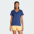 Adidas Womens Esssetnials V-Neck Tee Dark Blue