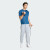 Adidas Mens Workout Base Tee Dusky Petrol