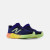 New Balance Junior Arishi v4 Running Shoes Blue Oyster/Afterglow/Tangerine Heat