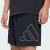 Adidas Mens Base Pique Big Logo Shorts 9" Black
