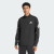 Adidas Mens ADI365 1/2 Zip Long Sleeve Top Black