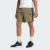 Adidas Mens 3-Stripe Chelsea Shorts Olive Strata/Black