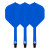 Shot Darts Flight Deck One Piece Dart Flight and Shaft System M Blue