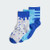 Adidas Junior Graphic Crew Socks 3 Pack Halo Blue/Blue Burst/Lucid Blue