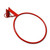 Silver Fern Economy Netball Ring/Hoop Red