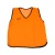 Silver Fern Unisex Fine Mesh Training Singlet Fluro Orange
