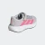 Adidas Junior Galaxy 8 Running Shoes Light Grey/Pink Fusion/Clear Pink