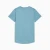 Puma Womens Train All Day Essentials Heather Tee Baltic Sea Blue Heather