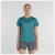 New Balance Womens RC Essential Short Sleeve Tee Big Teal Heather