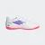 Adidas Youth Deportivo III Indoor Football/ Futsal Boots Cloud White/Solar Purple/Solar Turbo