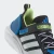 Adidas Junior LightoRama Runner Running Shoes Black/Cloud White/Lucid Ray Blue