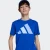 Adidas Youth Big Logo Cotton Tee Royal Blue/Blue Fusion/Glow Blue