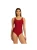 Zoggs Womens Adjustable Scoopback Swimsuit Dark Red