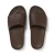 Archies Unisex Arch Support Slides Brown