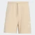 Adidas Mens Collegiate Fleece Shorts Crystal Linen/Ivory