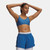 Under Armour® Womens Crossback Low Sports Bra Aegean Blue/Black Out Navy