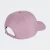 Adidas Youth Linear Cap Magic Mauve/White