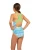 Zoggs Girls Flyback Swimsuit Fishdom