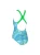 Zoggs Girls Flyback Swimsuit Fishdom