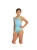 Zoggs Girls Flyback Swimsuit Fishdom