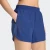 Adidas Womens Studio 3-Stripes Woven Shorts Dark Blue