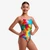 Funkita Girls Twisted Swimsuit Falling Colours